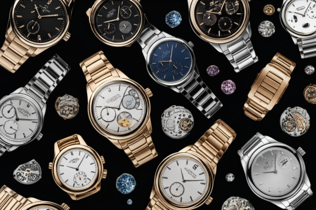 Luxury watch pattern
